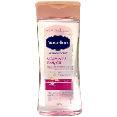 Vaseline Vitamin B Body Oil 100% Natural 400Ml