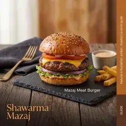 Mazaj Meat Burger