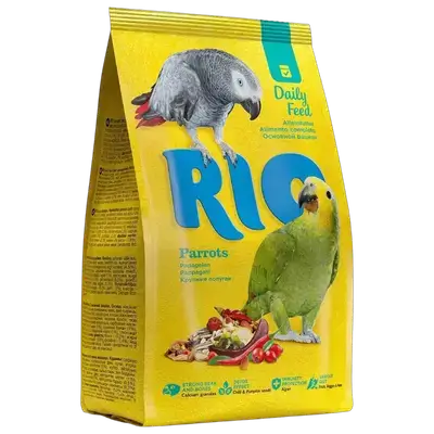 Rio Complete Daily Food For Parrots 1kg