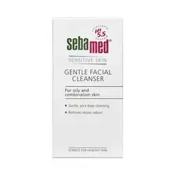 Sebamed Gentle Facial Cleanser formulated specifically for oily and combination skin.