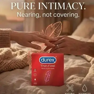 Durex Thin Feel - 3 Condoms.