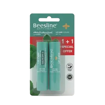 Lip Care Coolips SPF 15 1+1 4g _ Beesline