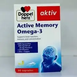 Active Memory Omega-3 Doppel herz