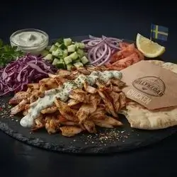 طبق كباب دجاج