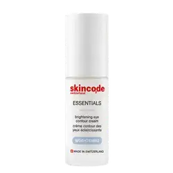 ESSENTIALS Alpine White Brightening Eye Contour Cream with CM-Glucan 15ml _ skincode