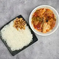 Rice And Plain Tashrib 