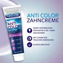 White Anti-Color Toothpaste 75 ml