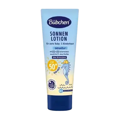 Protective Sensitive Sunscreen Lotion Spf50+ for Children 100ml _ Bubchen