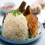 Rice & Broth With A Quarter Of Chicken