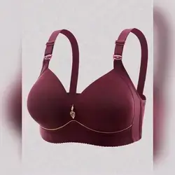 1pcs Women's Minimalist Comfy Wireless Bra - Large