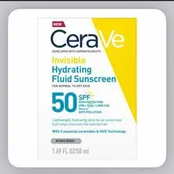 CeraVe Invisible Hydrating Sunscreen SPF 50 (50 ml)