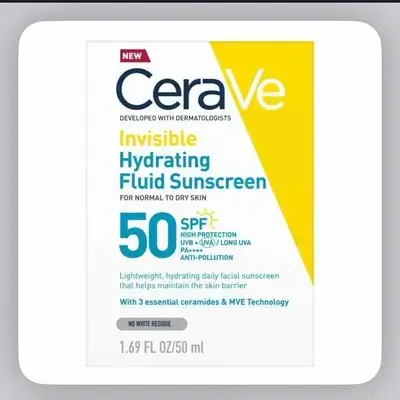 CeraVe Invisible Hydrating Sunscreen SPF 50 (50 ml)