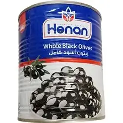 Henan Whole Black Olive 825g