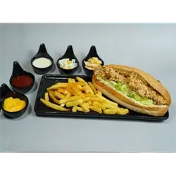 Honey Mustard Crispy Burger