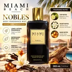 Miami Beach Nobles Body Fragrance Mist – 265 mL (9.0 fl oz)