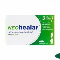 Neohealar herbal and natural preparation 10 suppositrories (hikma)