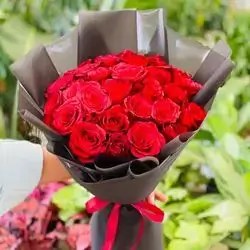 Bouquet Of Flowers With Accessories