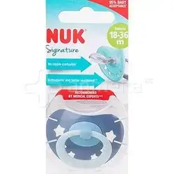 Nuk, Signature Silicone Pacifier 18-36 Months