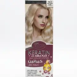 Yaran Keratin with Kera Plex Hair Color System (10.0 Light Snowy Blond)