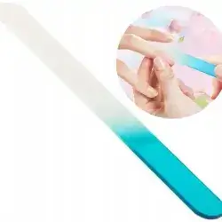 GLASS NAIL FILE GERMAN ELINA MED QUALITY COLORS 19 CM//مبرد أظافر إيلينا متوسط ​​الحجم 19.5×2 سم