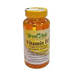 Vitamin D3 10000 IU 60 Soft gel Capsules