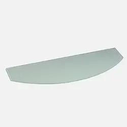 Corner Glass Shelf 350 X 350 With Ice