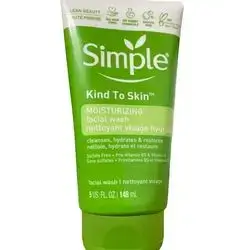 Simple kind to skin Moisturizing facial wash 