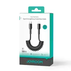Joyroom 30W PD Easy-Travel Series Type-C to Lightning Coiled Data Cable S-A38 1.5M