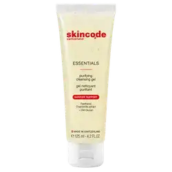 ESSENTIALS Purifying Cleansing Gel Barrier Support Panthenol + CM-Glucan 125ml _ skincode