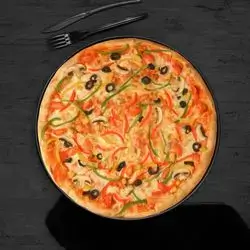 Vegetarian Pizza (609 Cal | P:62G)