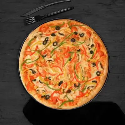 Vegetarian Pizza (609 Cal | P:62G)