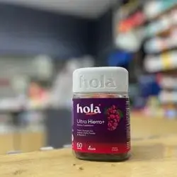 hola ultra hierro+ 60 gummies