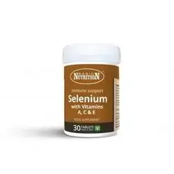 Selenium with vitamin A , C , E