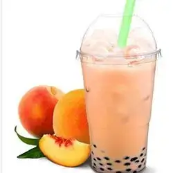 Peach Bubble Tea