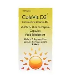 colevit d3 25000iu 15 15 capsules