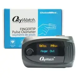 Oxywatch fingertip pulse oxymeter