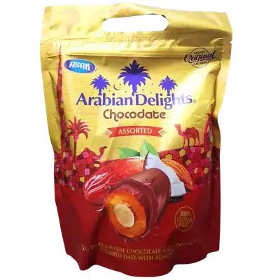 Almond-stuffed dates coated in chocolate, 460g