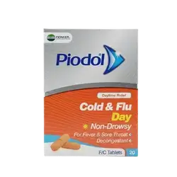 Piodol Cold and Flu Day Non Drowsy 20 Tablets _ PIONEER