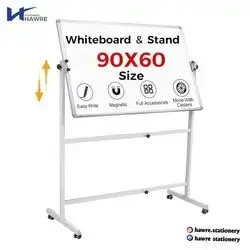 White Board & Stand 90 × 60