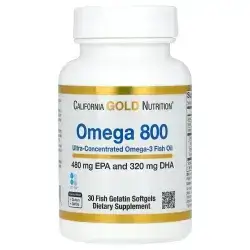 Omega 800 30softgels CALIFORNIA GOLD NUTRITION