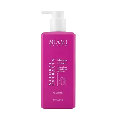 Shower Cream Renewing+ Exfoliating Moisture Pompano 600ml _ MIAMI BEACH