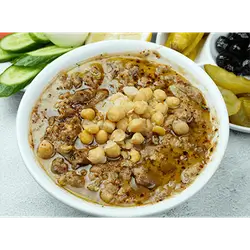 Lebanese Mashed Foul Plate