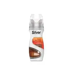 Silver Liquid Shoe Shine Brown 75 Ml