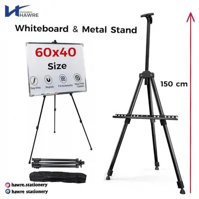 White Board & Stand 60 × 40