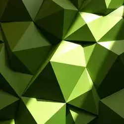 3D Wall Panels Apple Green D094