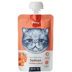 Wanpy Salmon & Chicken, Carrot 90g