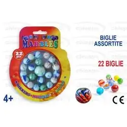 Marbles 22 Pcs 8Ass