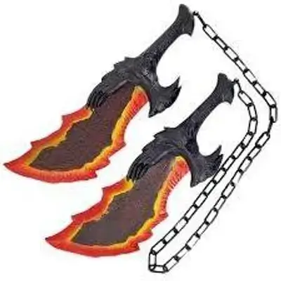 Flame Sword GOW Red 45cm