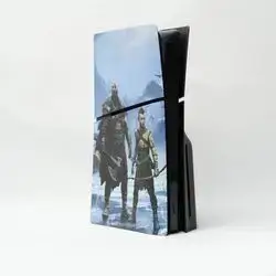 Cover Console PS5 Slim God of War Ragnarök Edition