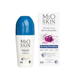 Whitening Roll On Deodorant Strong Powdery 60ml _ Mio Skin